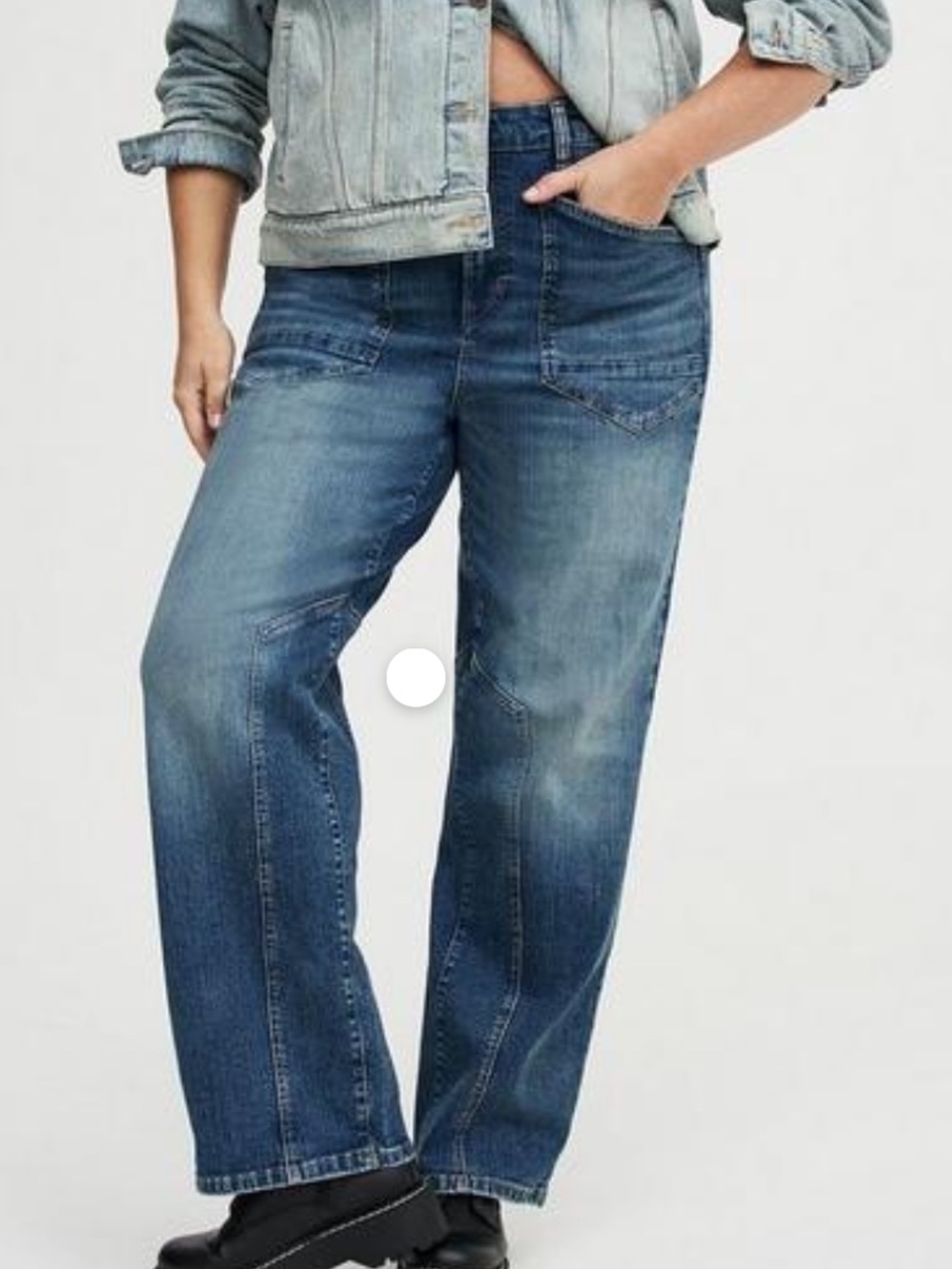 Torrid High Rise Straight Stretch & Rigid Jeans Sz 12S